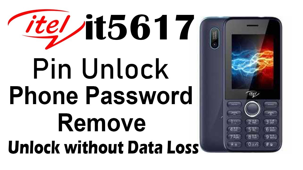 How to unlock itel phone password without losing data